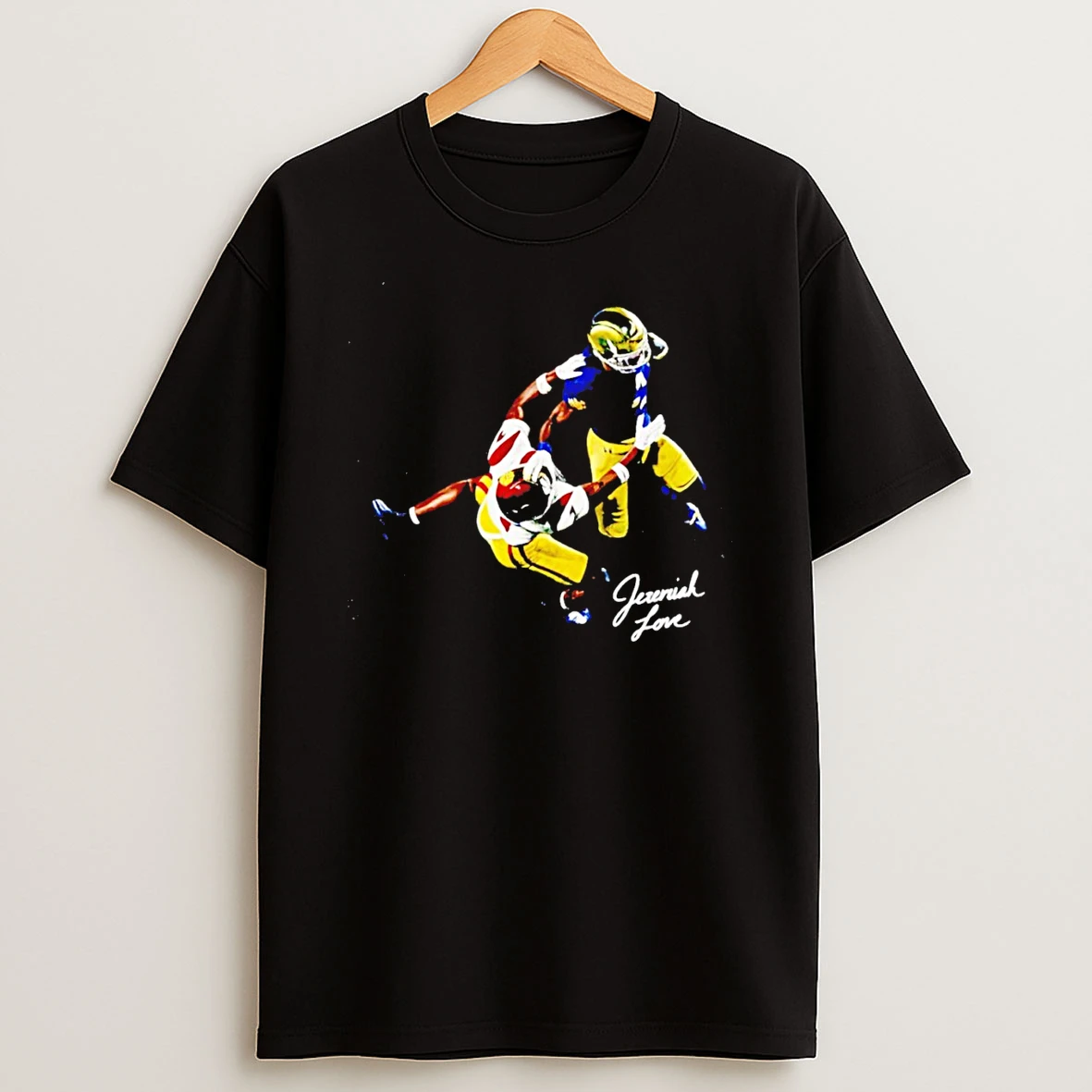 Jeremiyah Love Notre Dame Fighting Irish Football Running Back 2026 T Shirt
