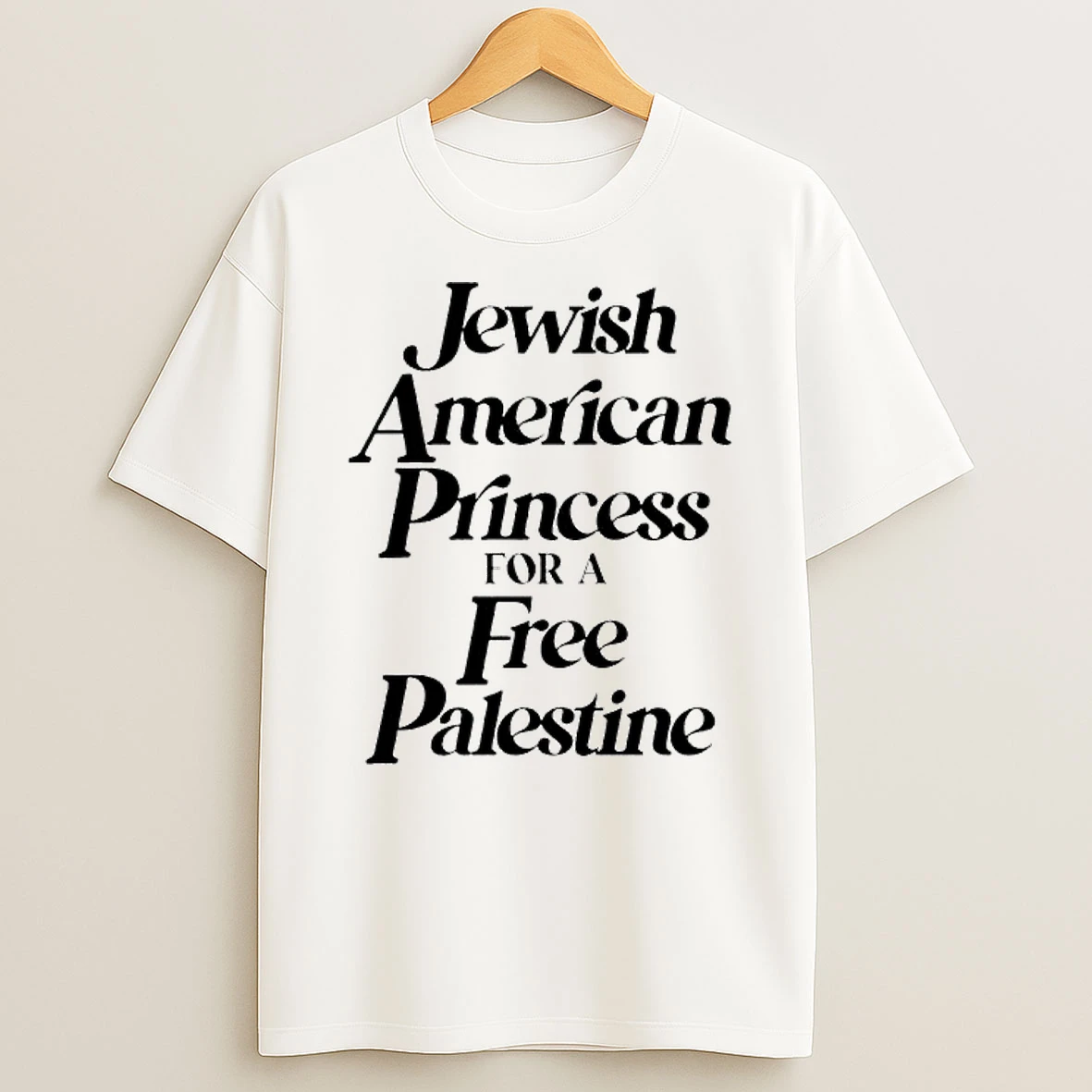 Jewish American Princess For A Free Palestine T Shirt