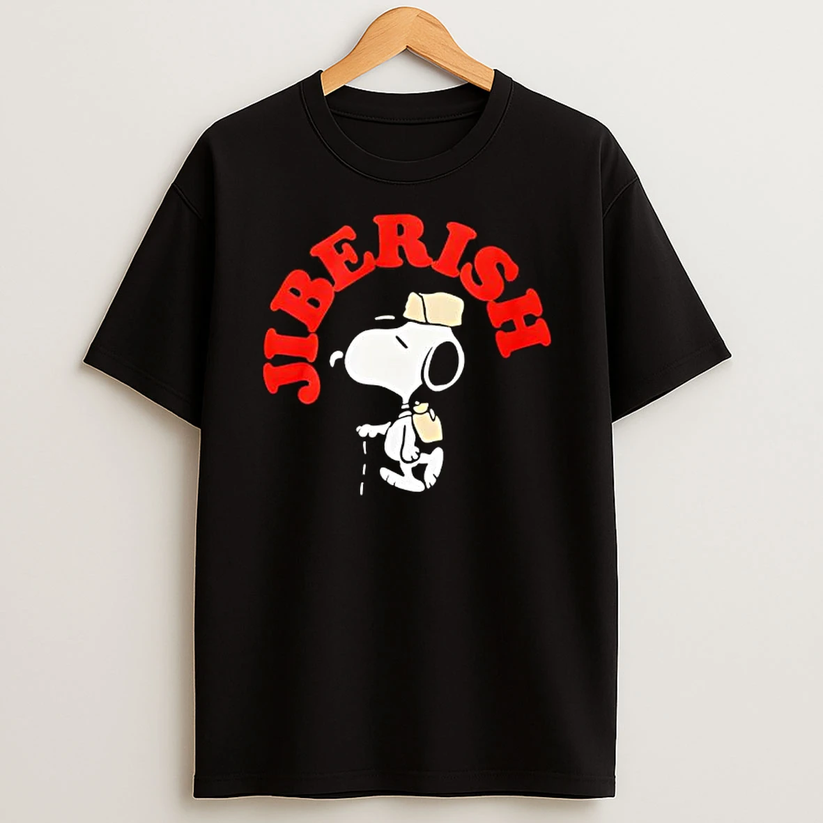 Jiberish Take A Hike Supima Snoopy T Shirt
