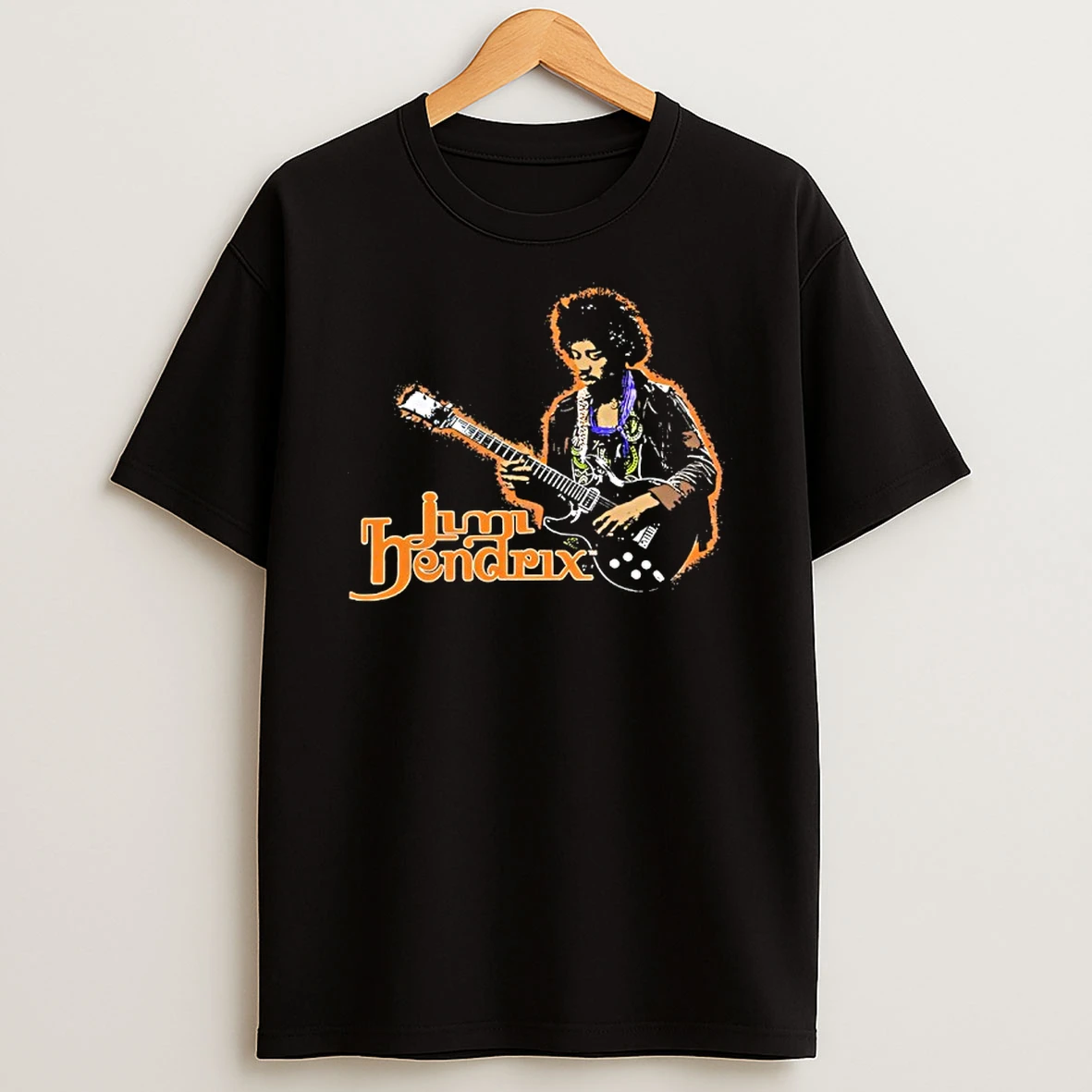 Jimi Hendrix Guitar T Shirt
