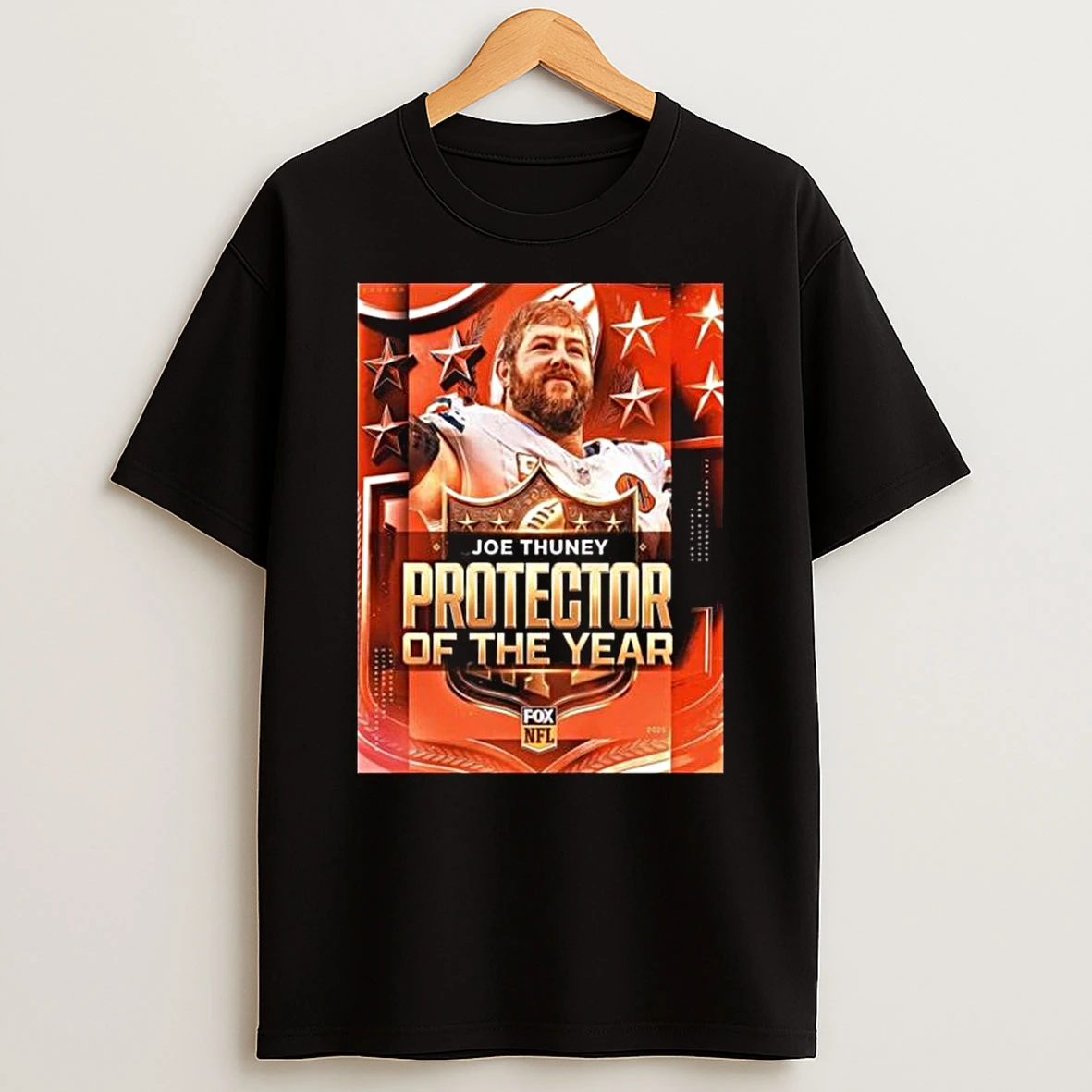 Joe Thuney Chicago Bears Nfl Honor 2025 Protector Of The Year T Shirt