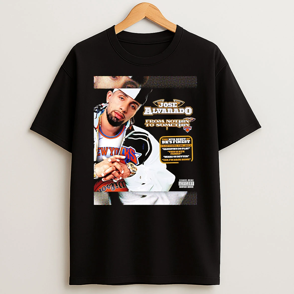 Jose Alvarado From Nothin To Somethin New York Knicks T Shirt