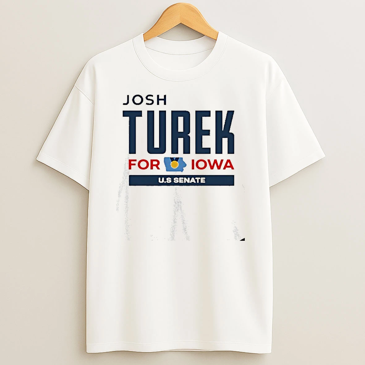 Josh Turek For Iowa U S Senate Logo T Shirt