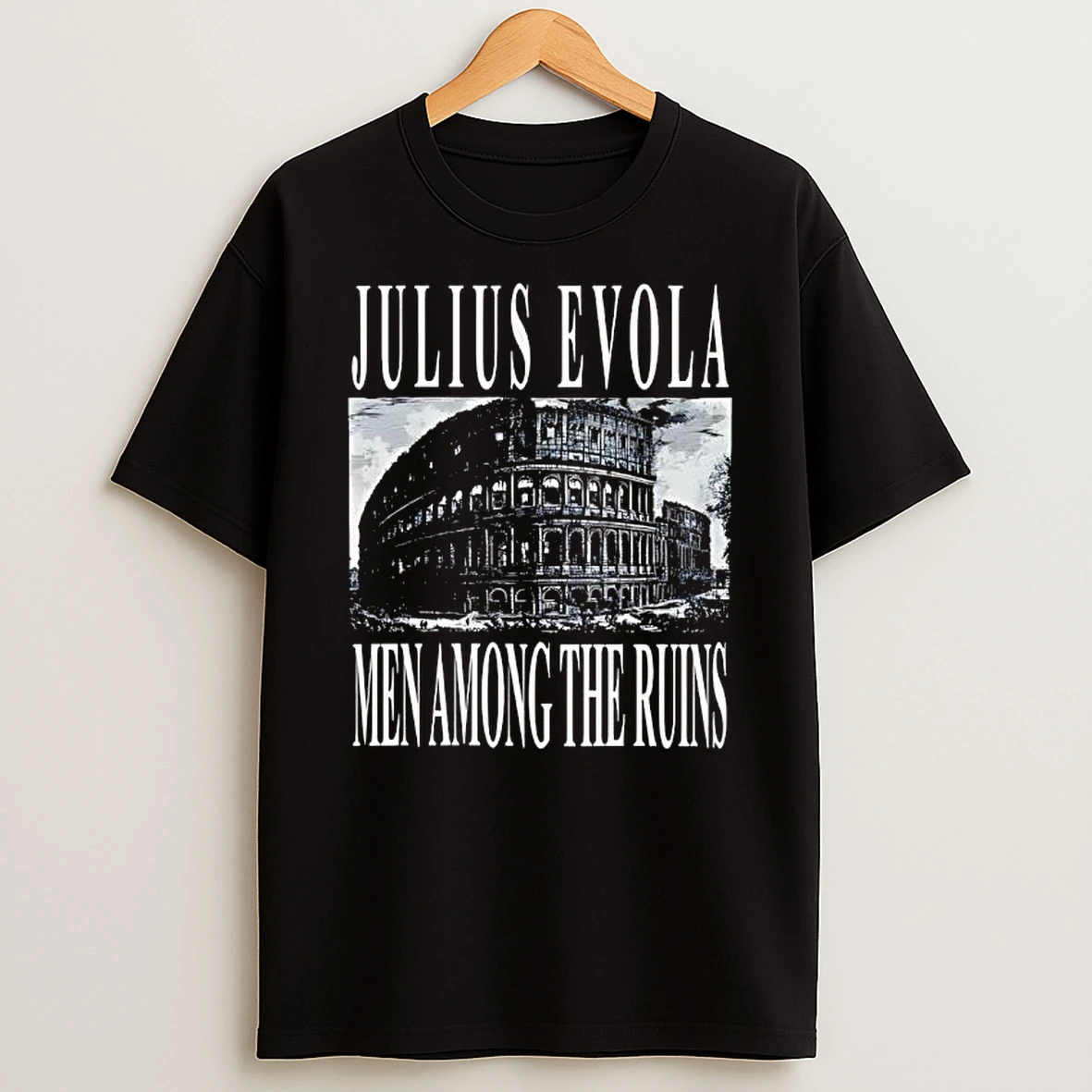 Julius Evola Men Among The Ruins Graphic T Shirt