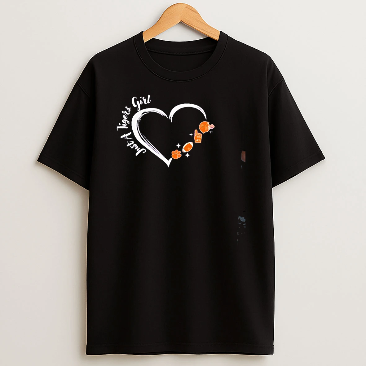 Just A Clemson Tigers Girl T Shirt