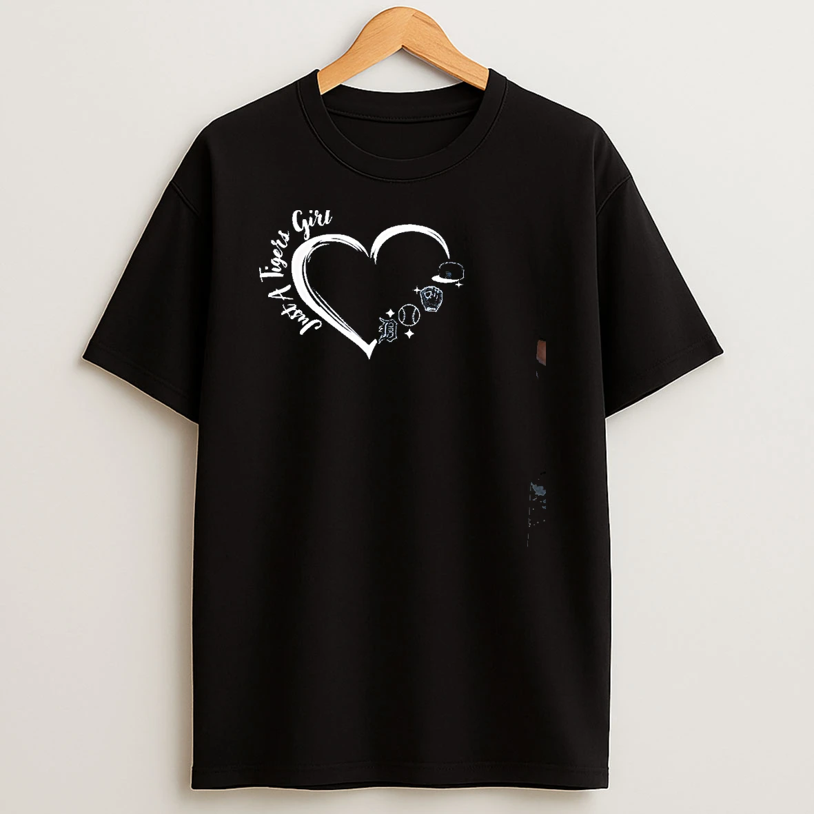 Just A Detroit Tigers Girl T Shirt