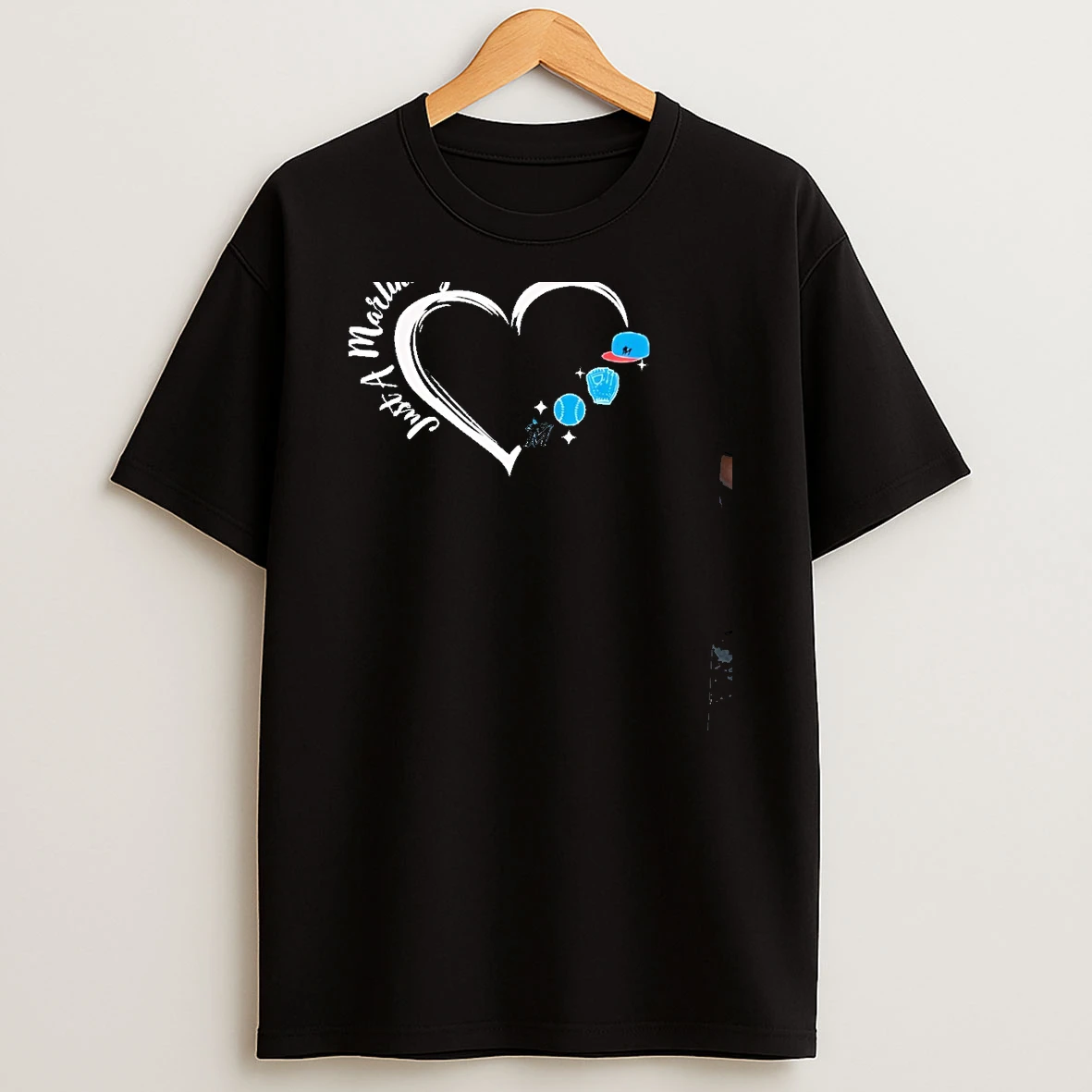 Just A Miami Marlins Girl T Shirt