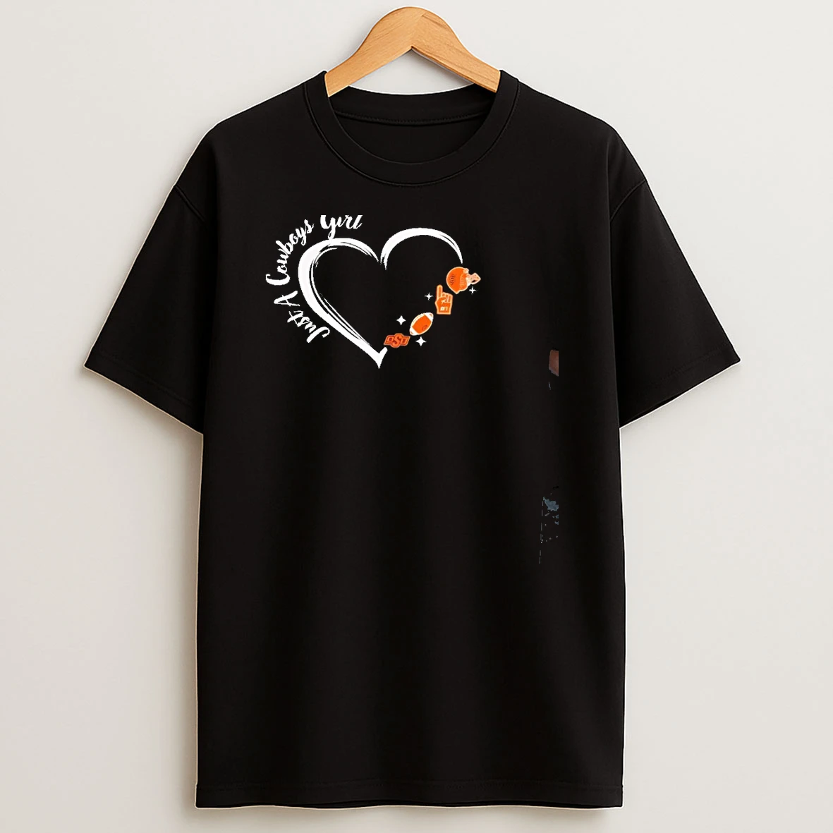 Just A Oklahoma State Cowboys Girl T Shirt