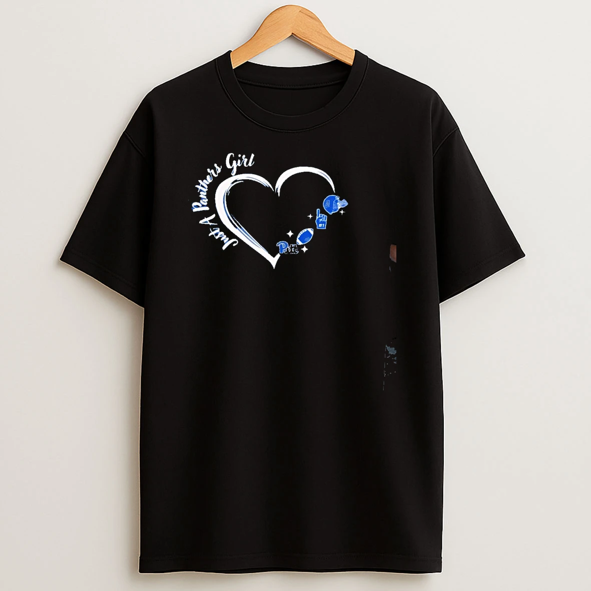 Just A Pitt Panthers Girl T Shirt