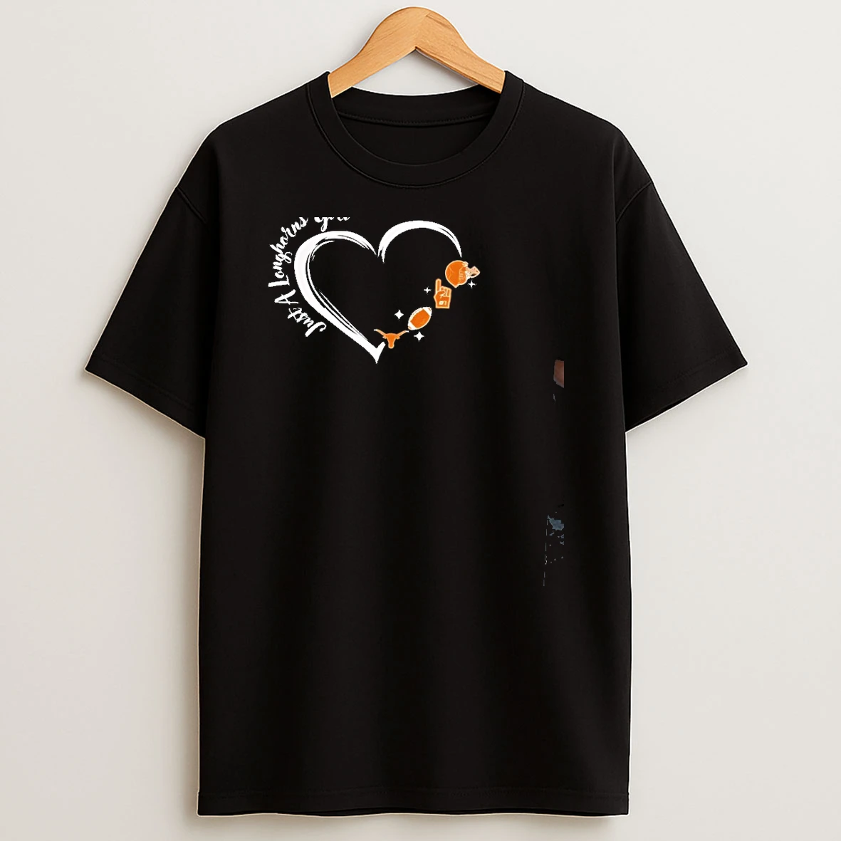 Just A Texas Longhorns Girl T Shirt
