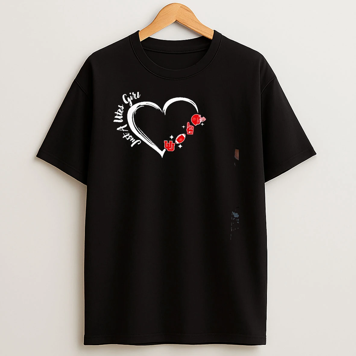 Just A Utah Utes Girl T Shirt