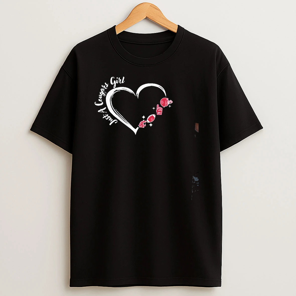 Just A Washington State Cougars Girl T Shirt