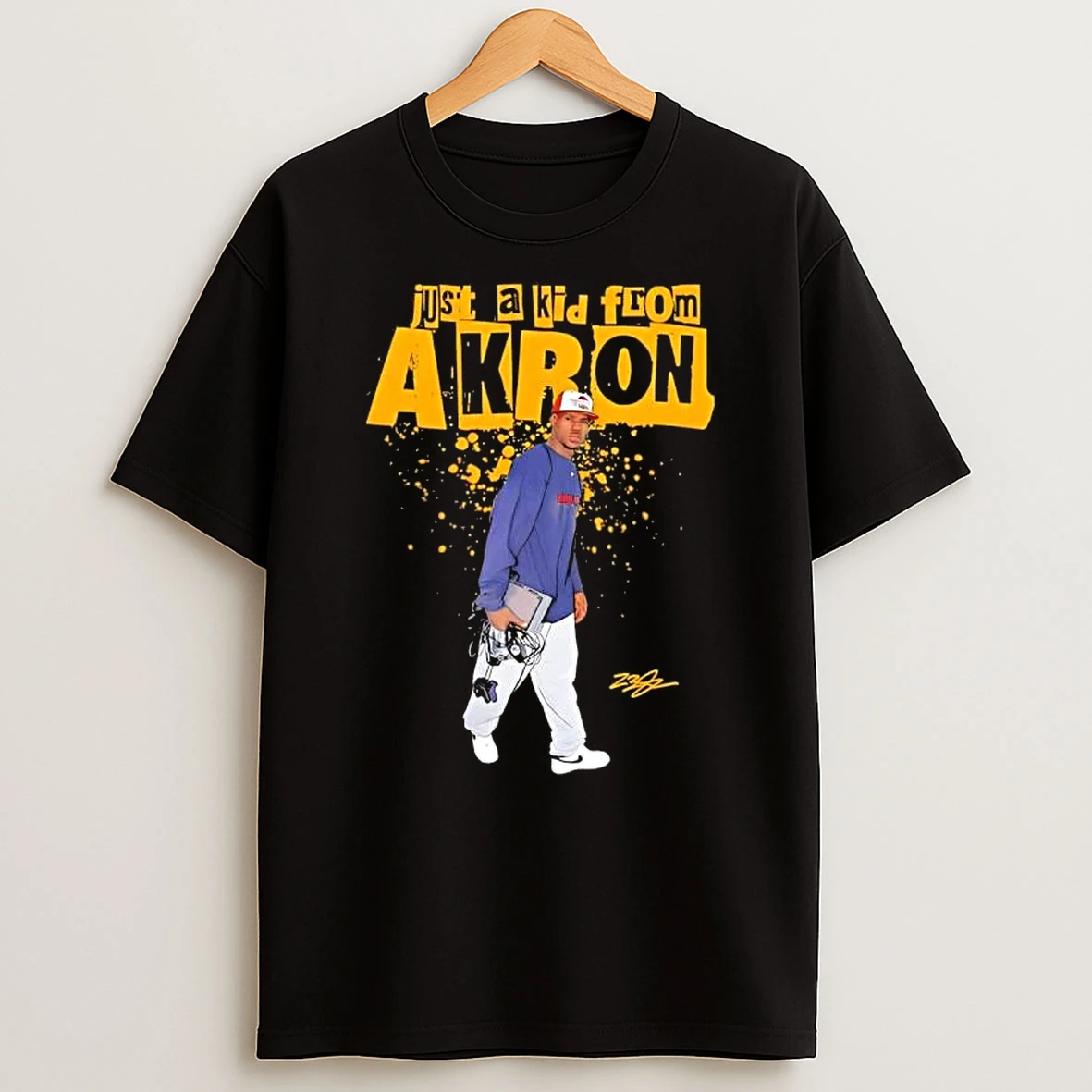 Just A Kid From Akron Signature T Shirt