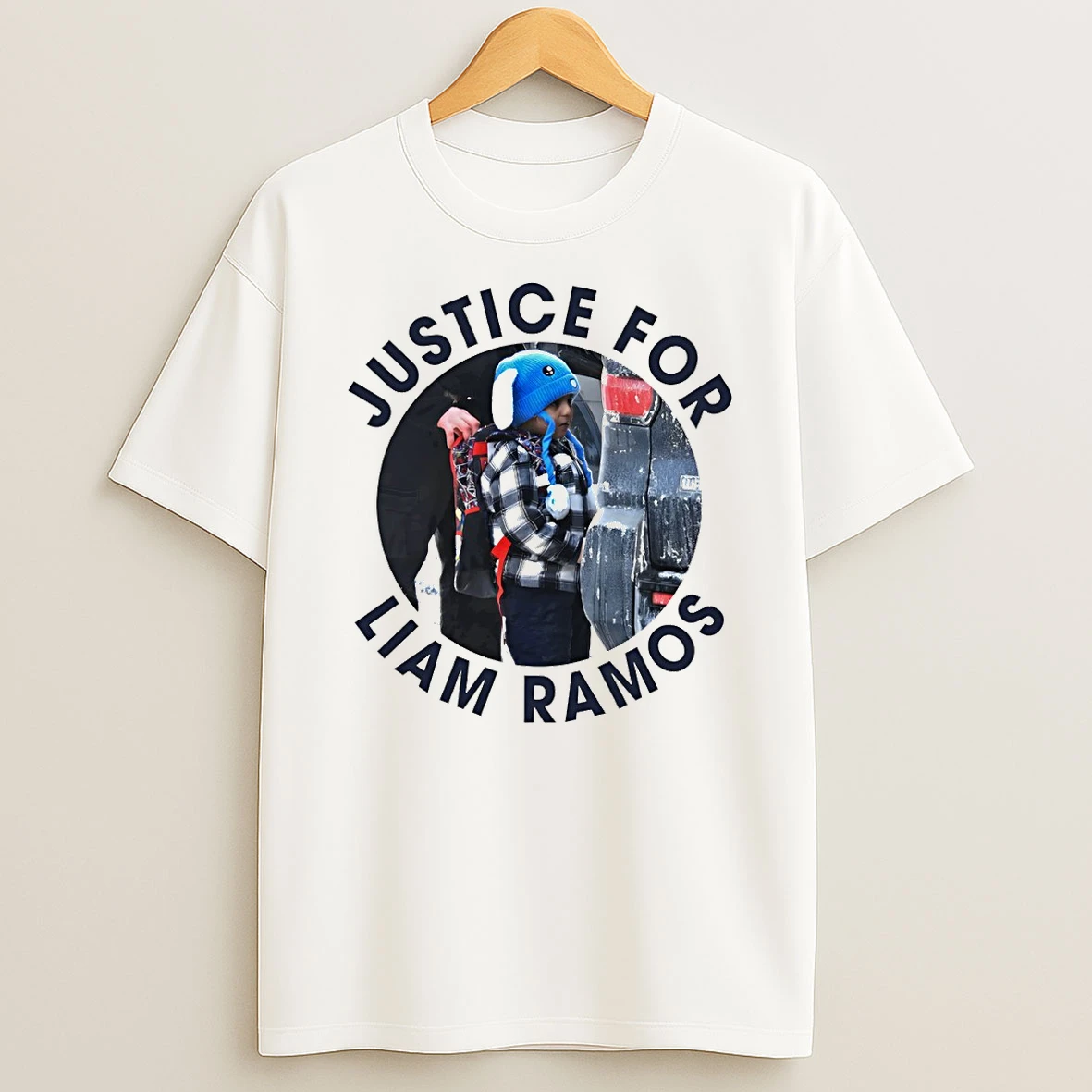 Justice For Liam Ramos Abolish Ice Protest Photo T Shirt