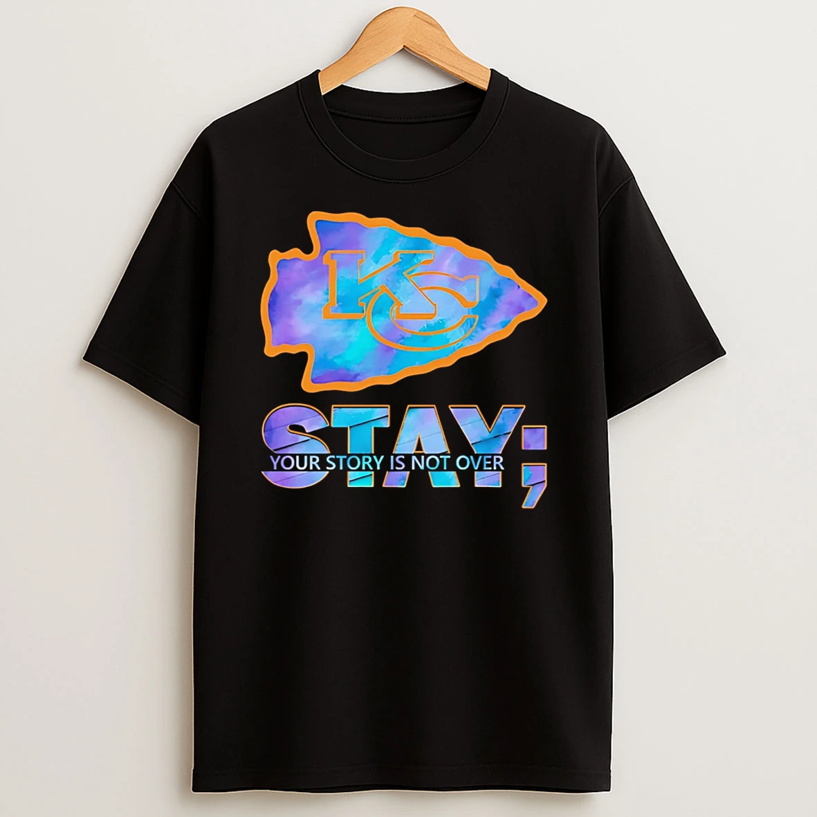 Kansas City Chiefs Stay Your Story Is Not Over T Shirt