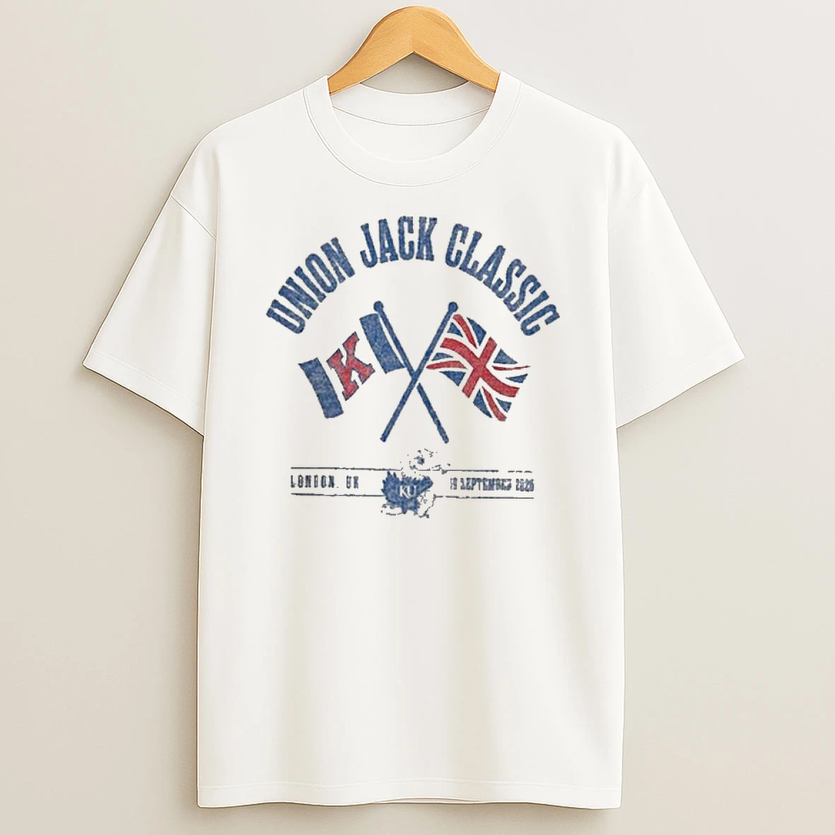 Kansas Jayhawks 2026 Union Jack Classic T Shirt