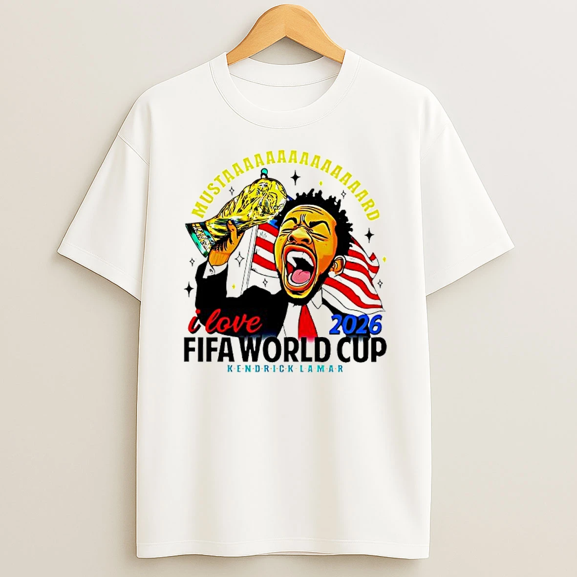 Kendrick Lamar I Love Fifa World Cup 2026 T Shirt