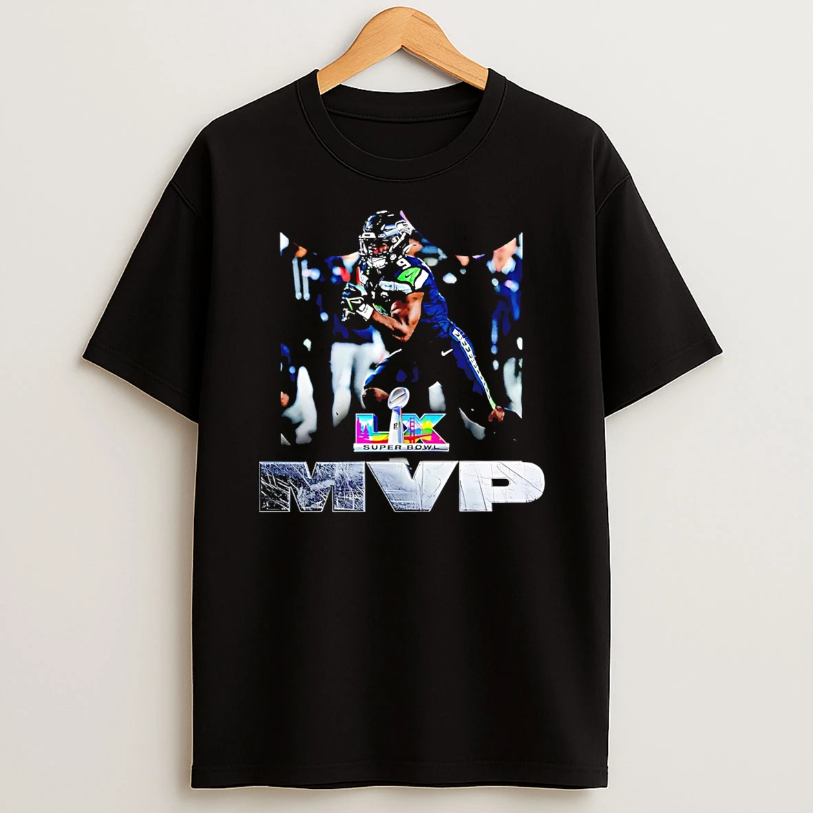 Kenneth Walker Iii Seattle Seahawks Mvp Signature T Shirt