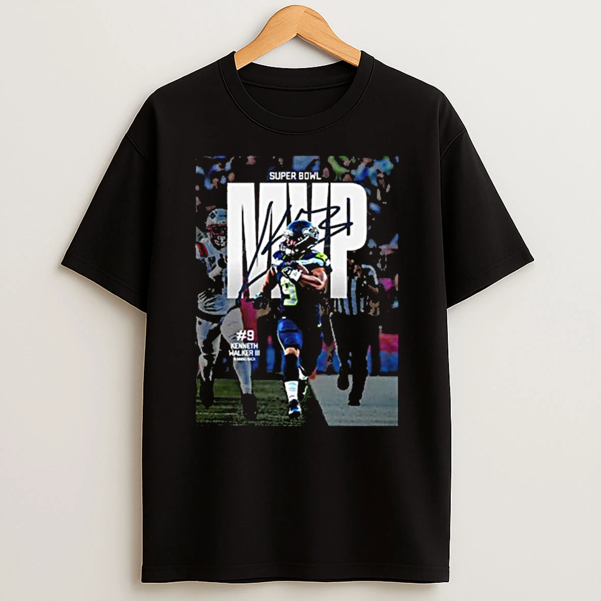 Kenneth Walker Iii K9 Seattle Seahawks Super Bowl Lx Mvp Running Back T Shirt