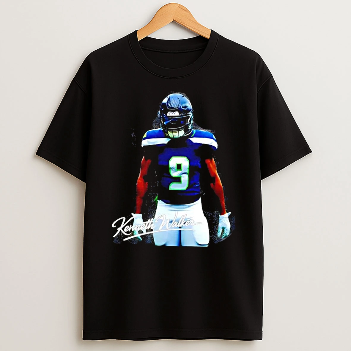 Kenneth Walker Signature Retro T Shirt