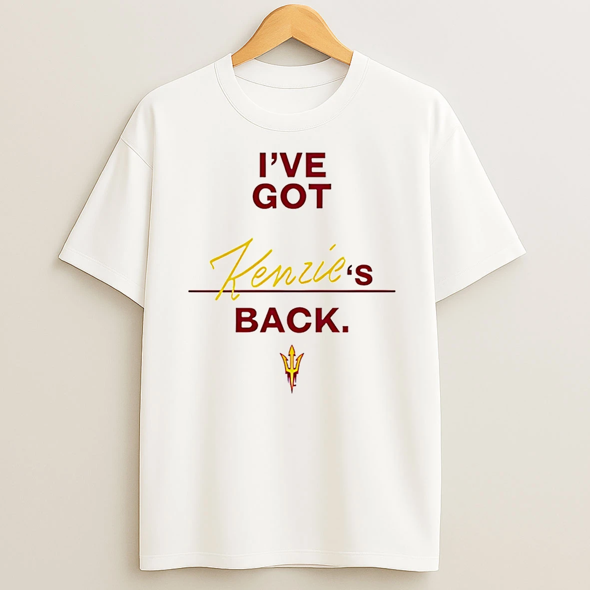 Kenzie Brown Arizona State Ive Got Kenzies Back T Shirt