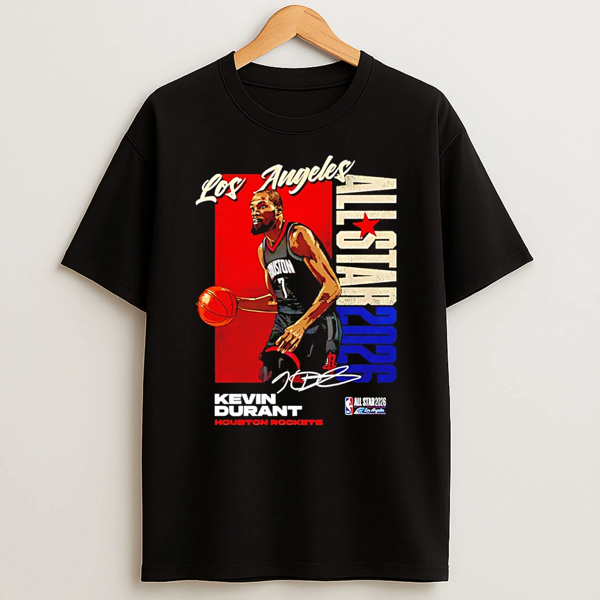 Kevin Durant Houston Rockets 2026 All Star T Shirt
