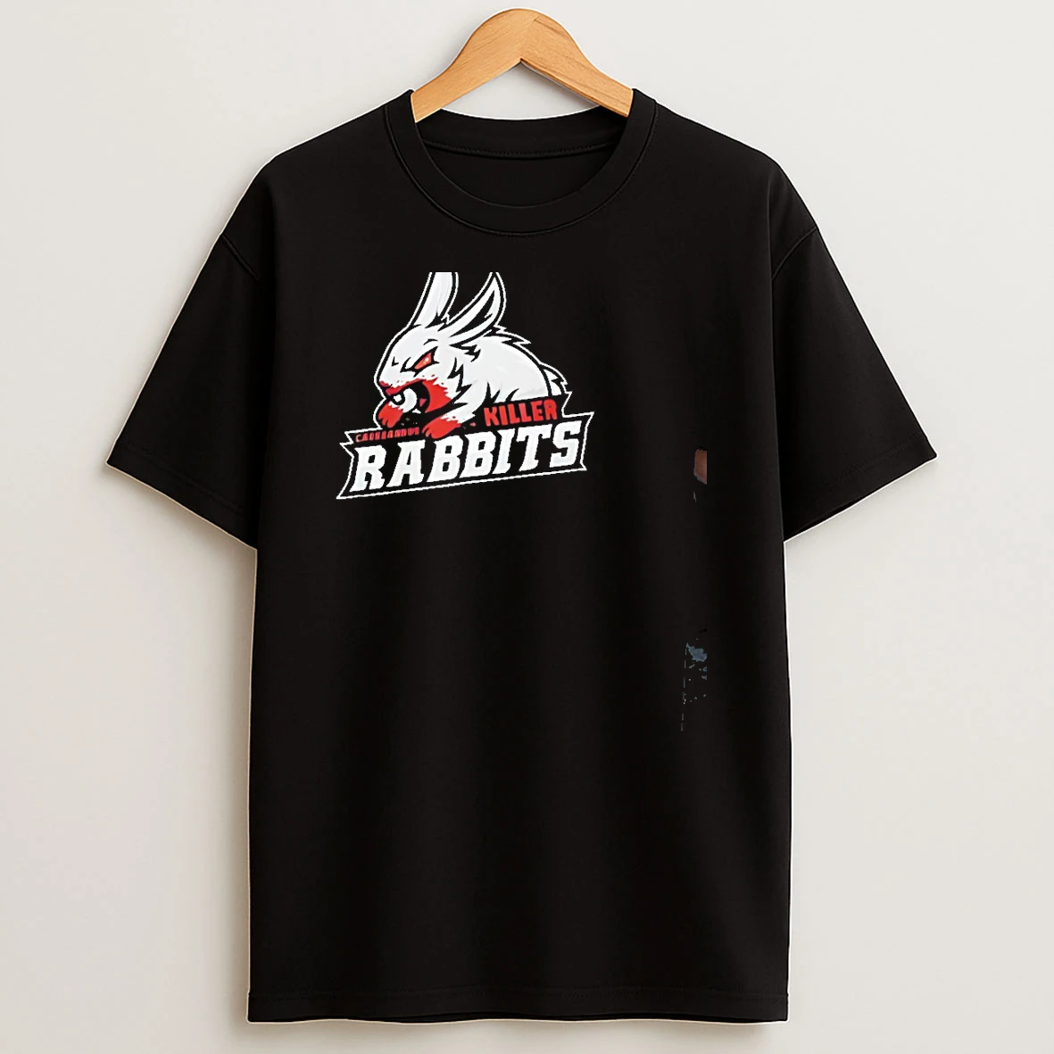 Killer Rabbit Of Caerbannog Bloody Bunny Mascot T Shirt