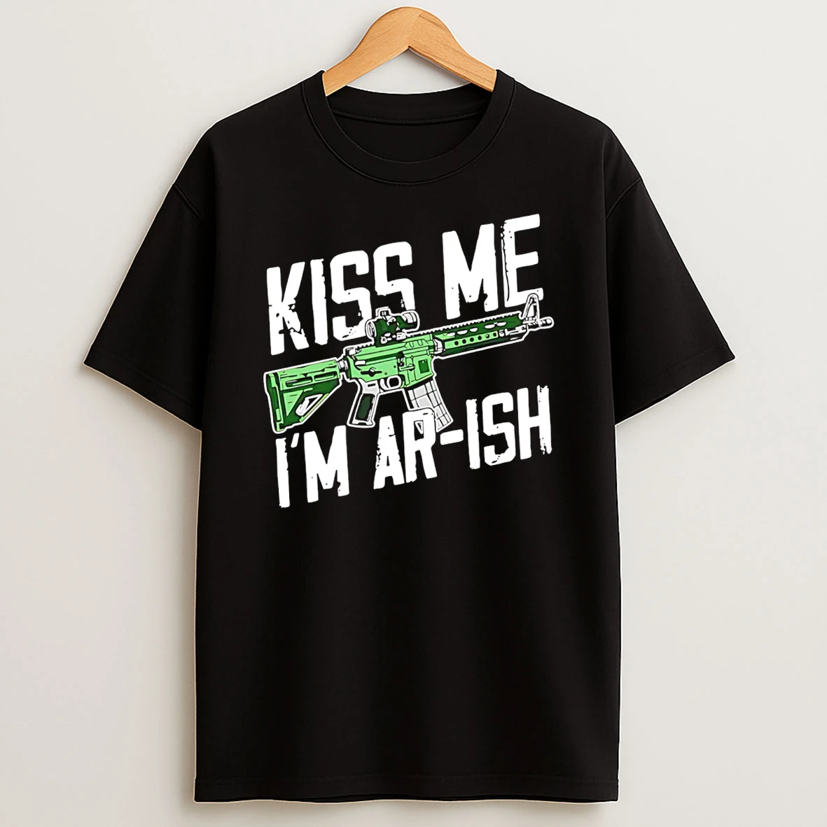Kiss Me Im Ar Ish St Patricks Day T Shirt