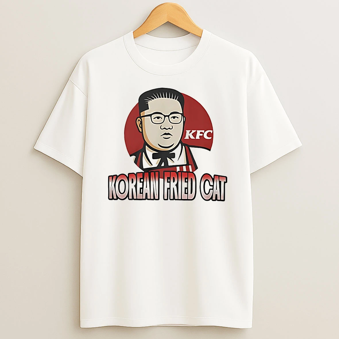 Korean Fried Cat Kim Jong Un T Shirt