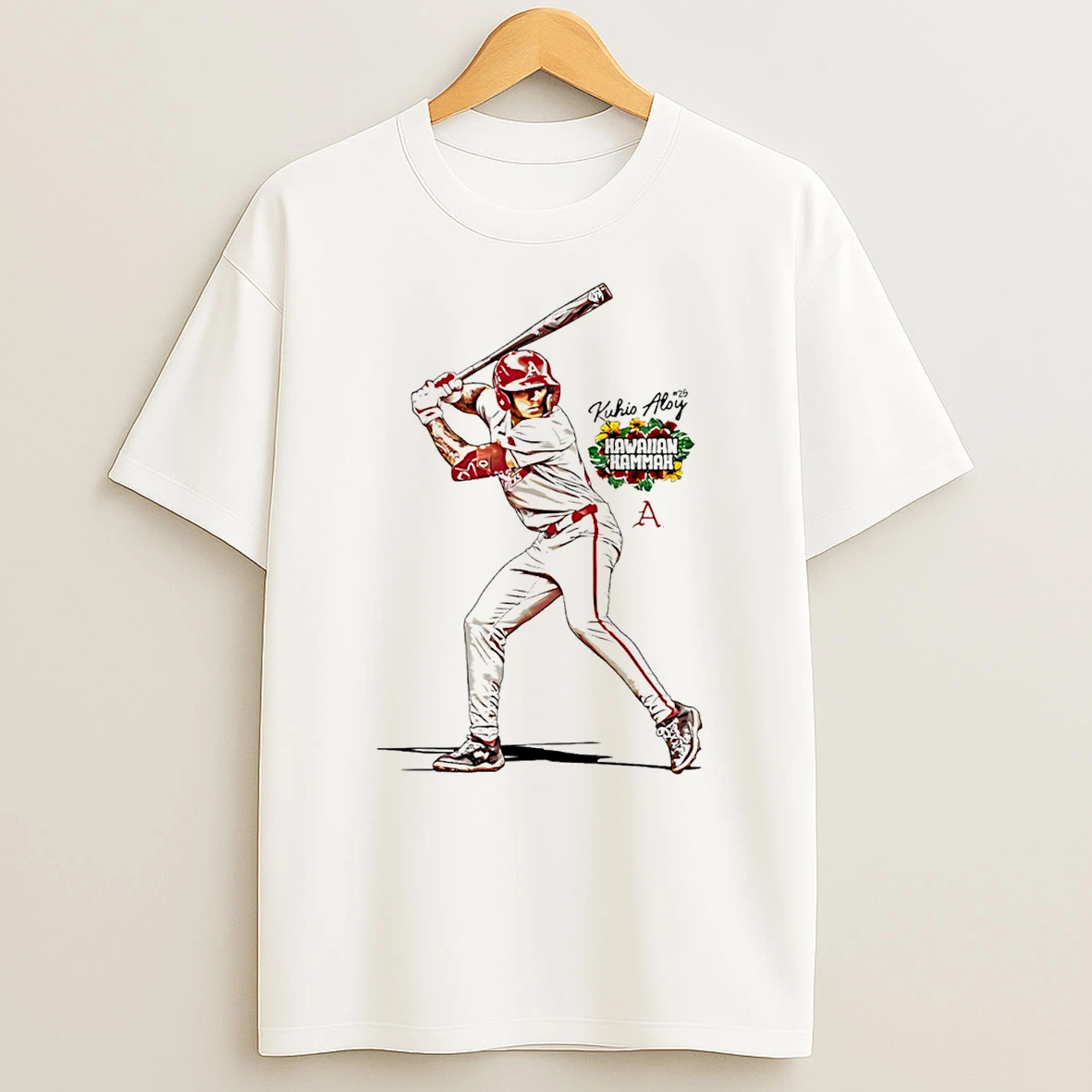 Kuhio Aloy Arkansas Baseball Ncaa Hawaiian Hammer T Shirt