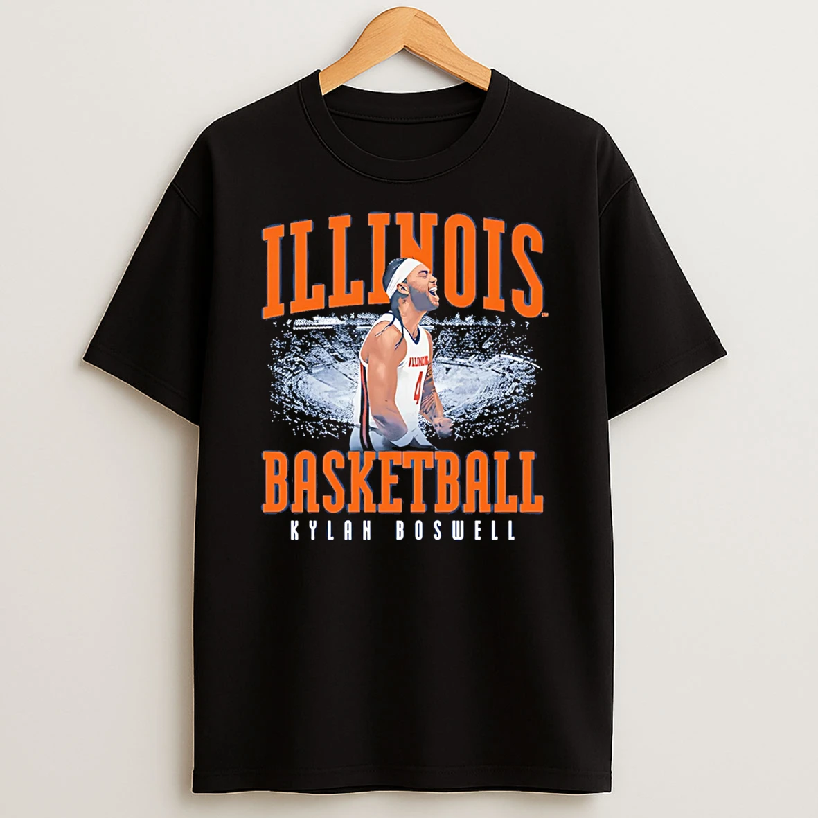 Kylan Boswell Illinois Fighting Illini Classic T Shirt