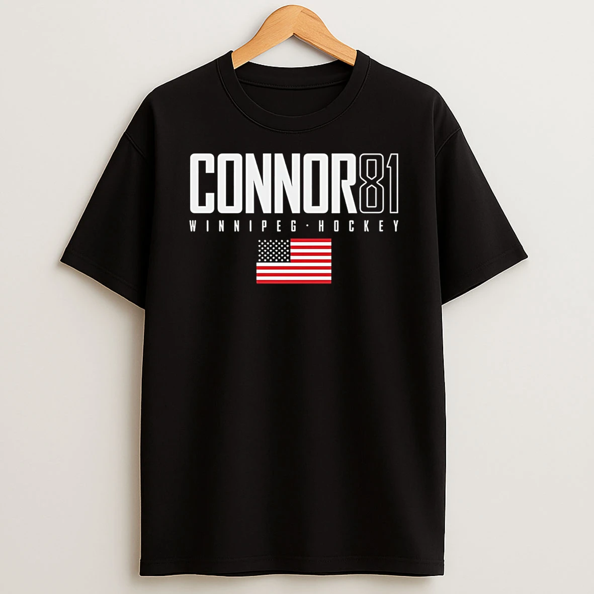 Kyle Connor Winnipeg Usa Elite Number And Name T Shirt