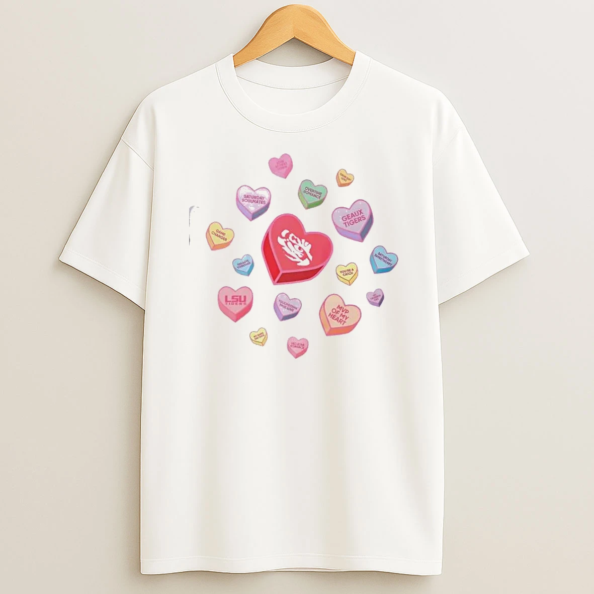 Lsu Tigers Sweet Talk Valentines Day T Shirt