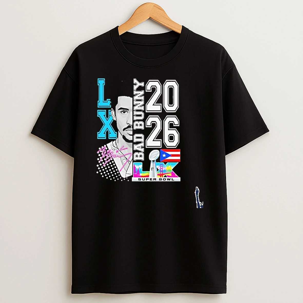 Lx Super Bowl 2026 Bad Bunny Show T Shirt