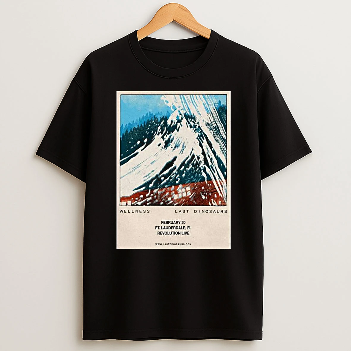 Last Dinosaurs Feb 20 2026 Ft Lauderdale T Shirt
