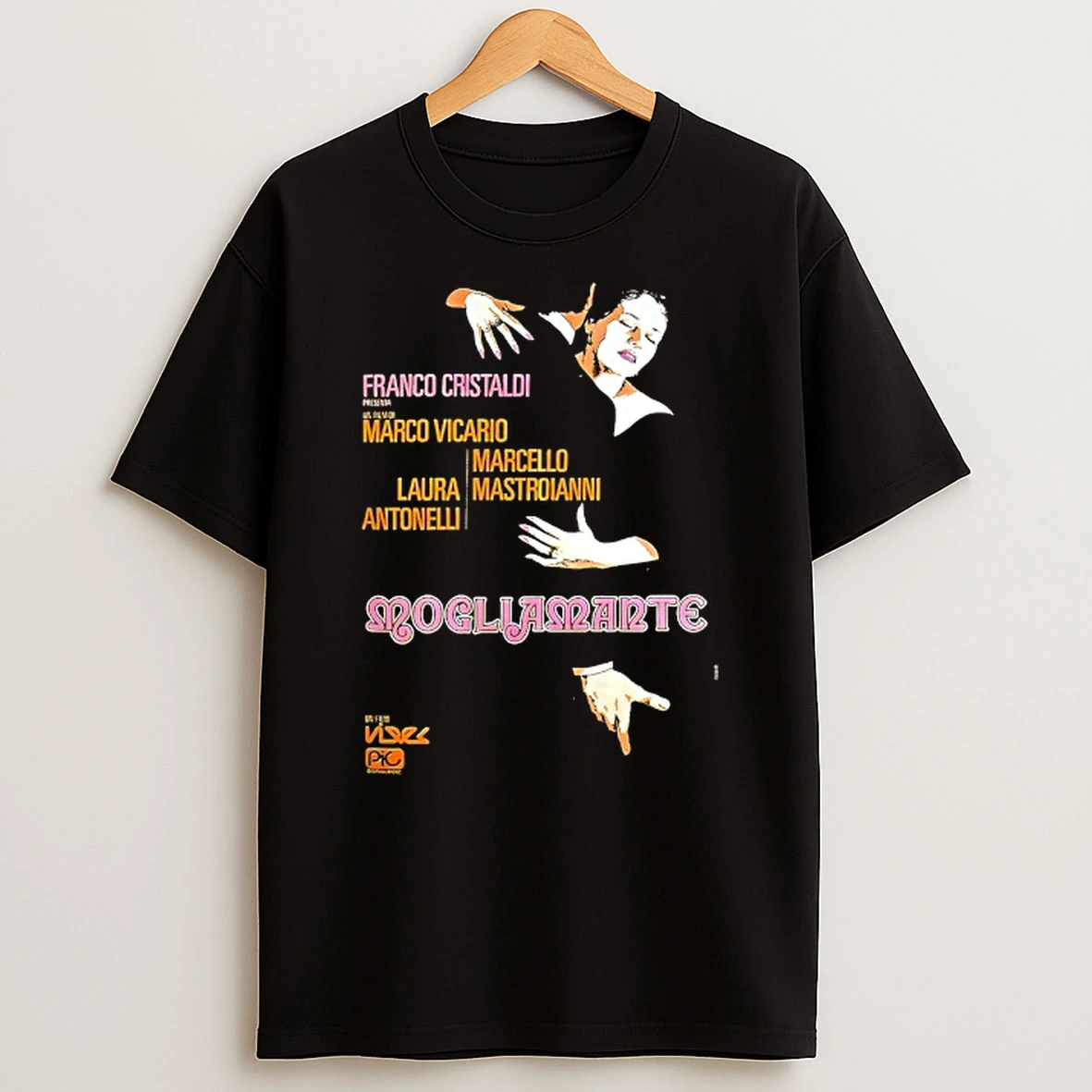 Laura Antonelli The Divine Nymph Mogliamante T Shirt