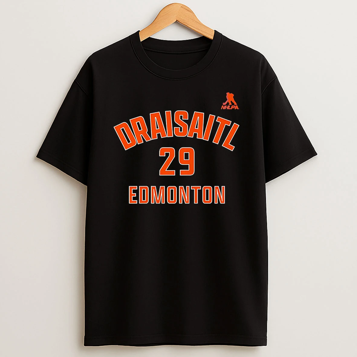 Leon Draisaitl Edmonton Oilers Number And Name T Shirt