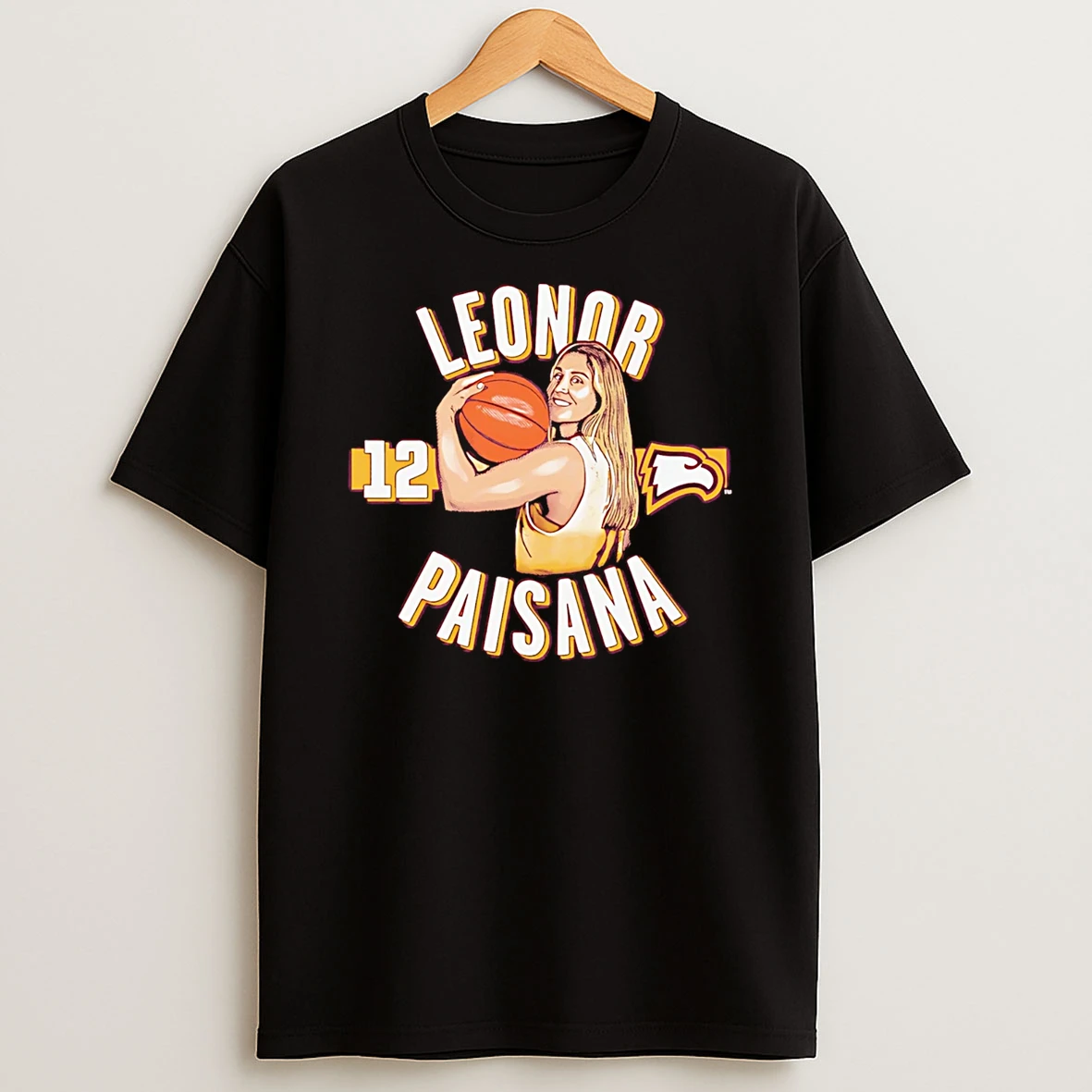Leonor Paisana Winthrop Eagles Graphic T Shirt