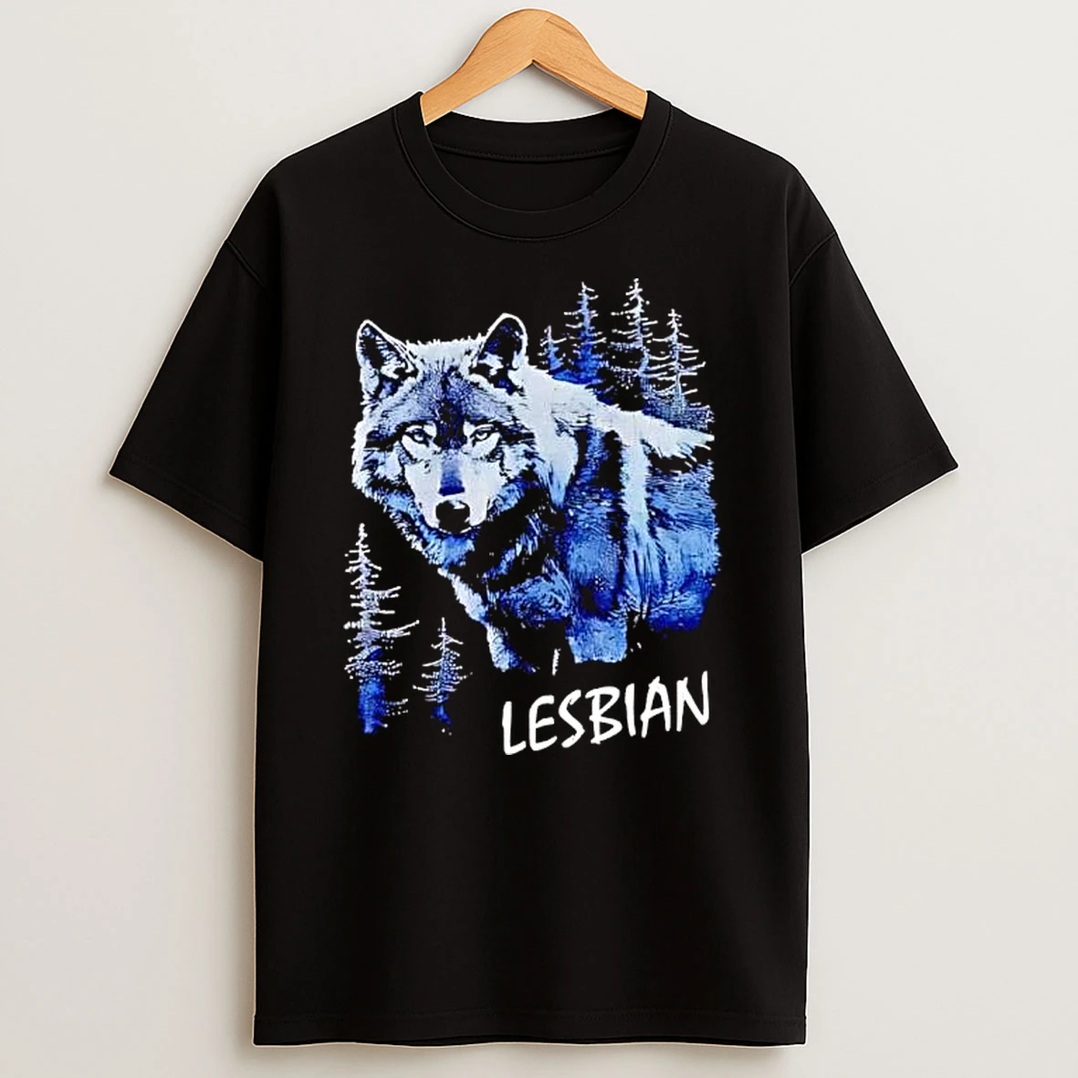 Lesbian Alaska Wolf T Shirt