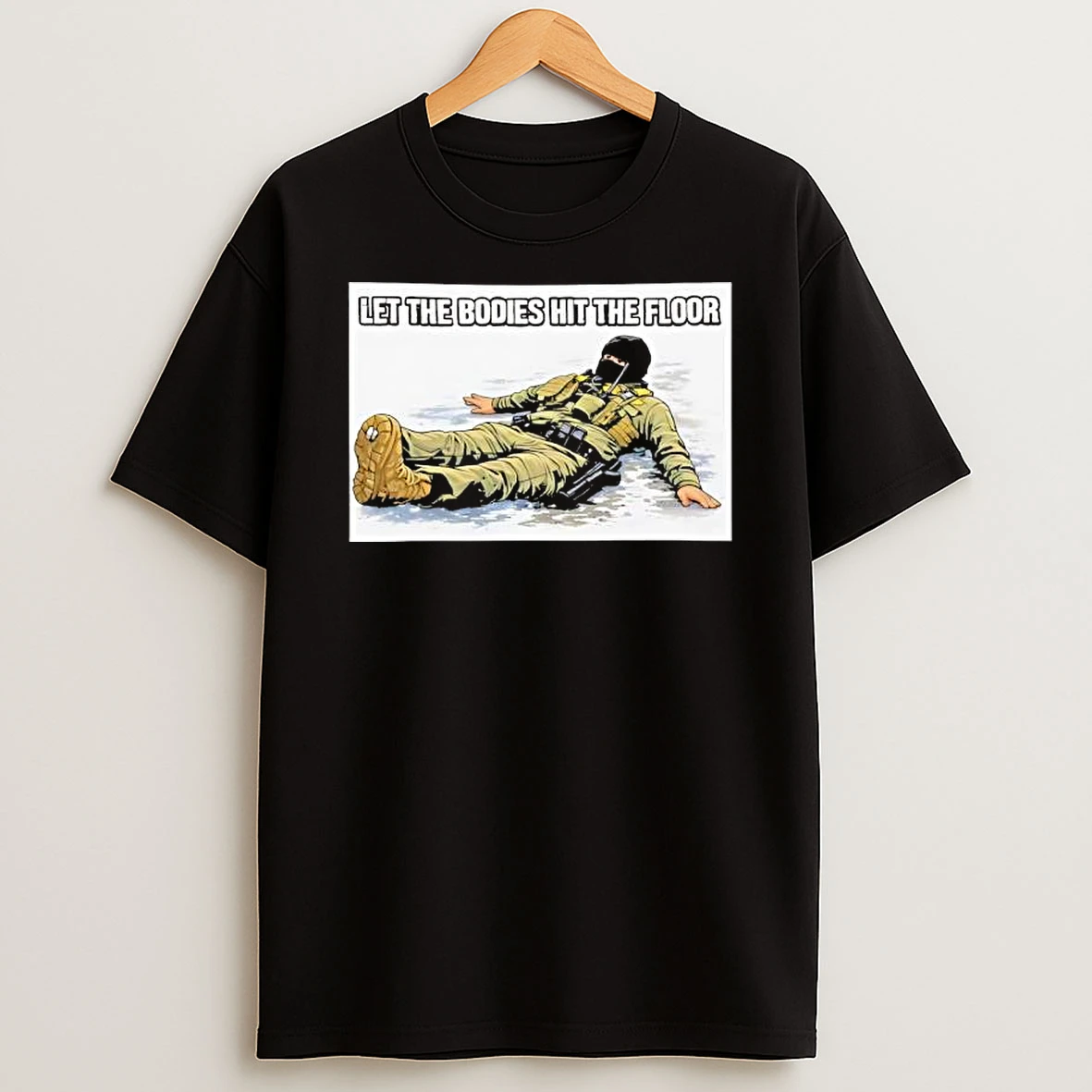 Let The Bodies Hit The Floor Graphic T Shirt