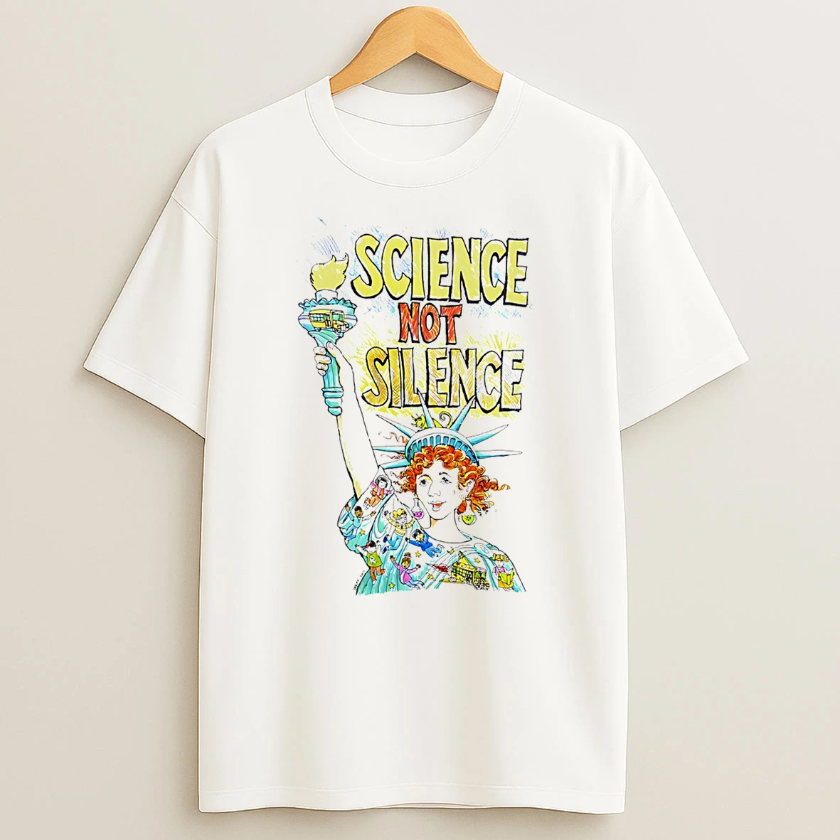 Liberties Science Not Liberties Paint T Shirt