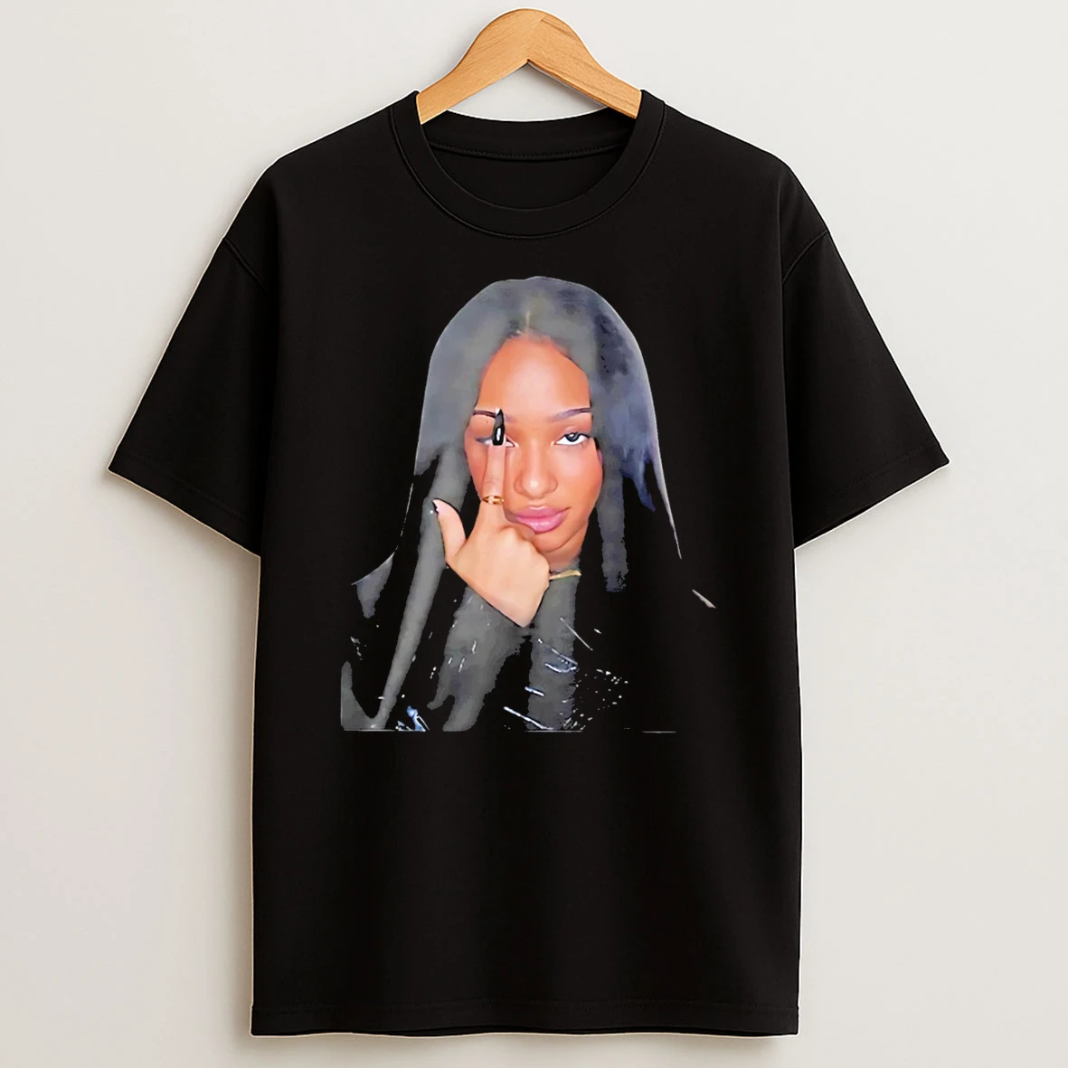 Lil Tay Manon Middle Finger T Shirt