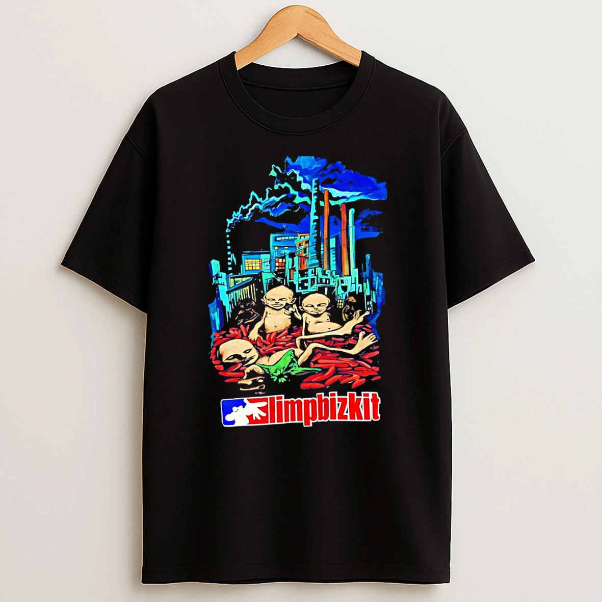 Limp Bizkit Chocolate Starfish And The Hot Dog Flavored Water Vintage T Shirt