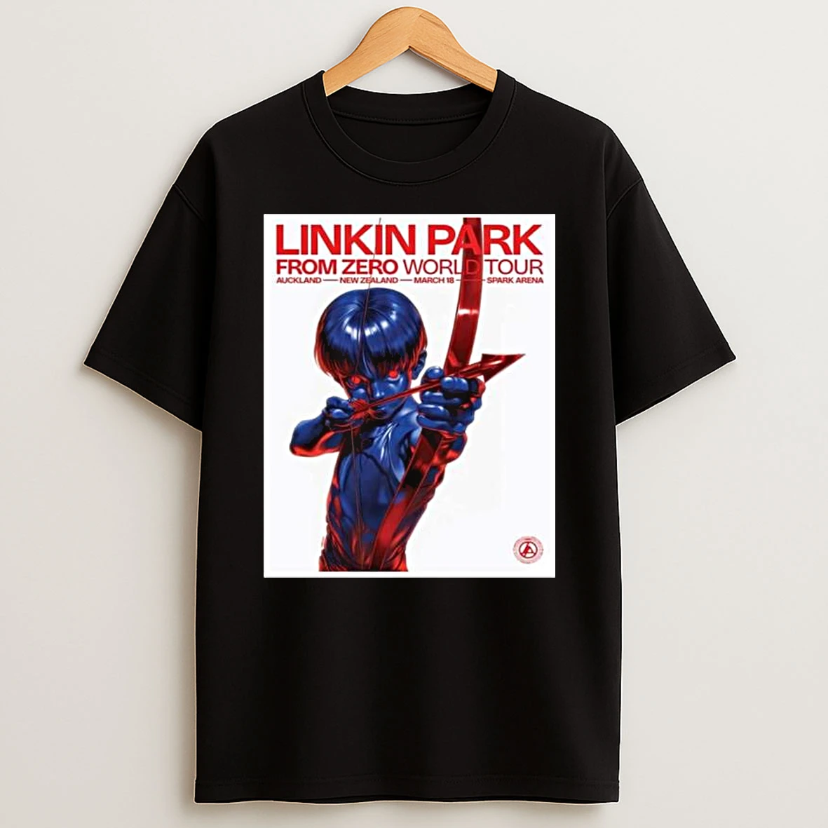 Linkin Park From Zero World Tour Auckland New Zealand Event At Spark Arena On March 18 2026 T Shirt