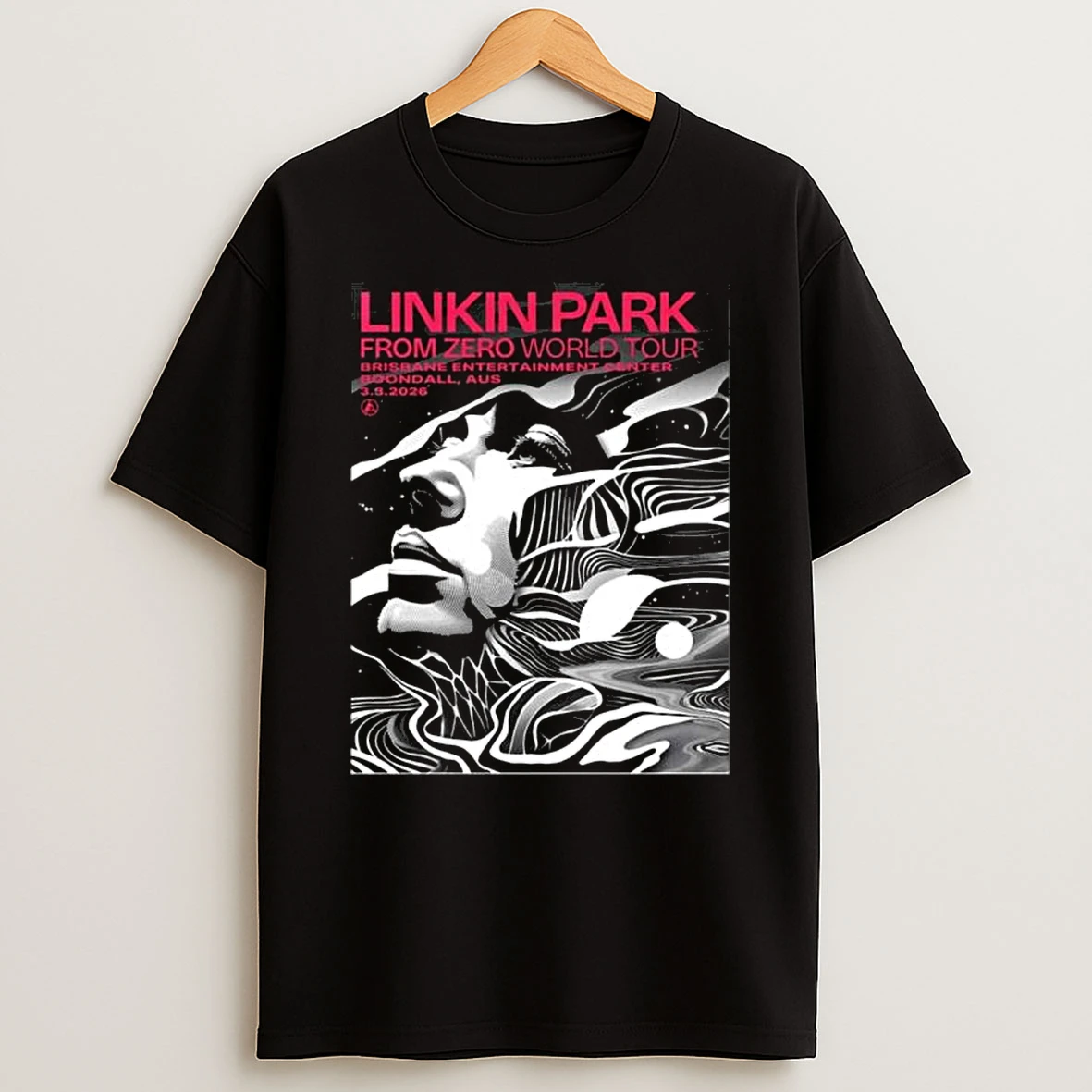 Linkin Park From Zero World Tour Boondall Australia Night 1 Gig Xat Brisbane Entertainment Center On March 3 2026 T Shirt