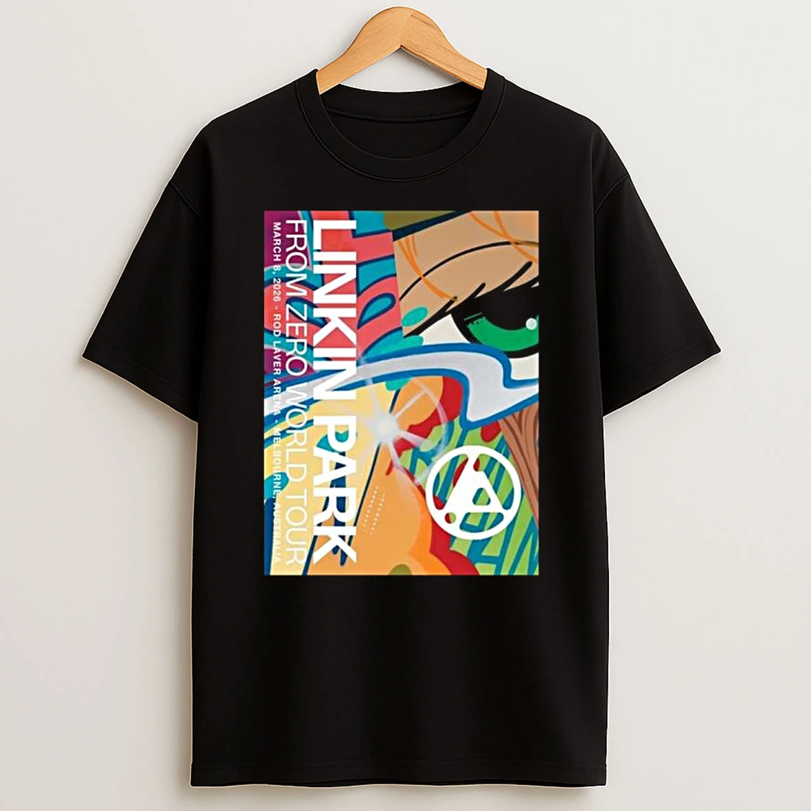 Linkin Park From Zero World Tour Melbourne Australia Night 1 Gig At Rod Laver Arena On March 8 2026 T Shirt