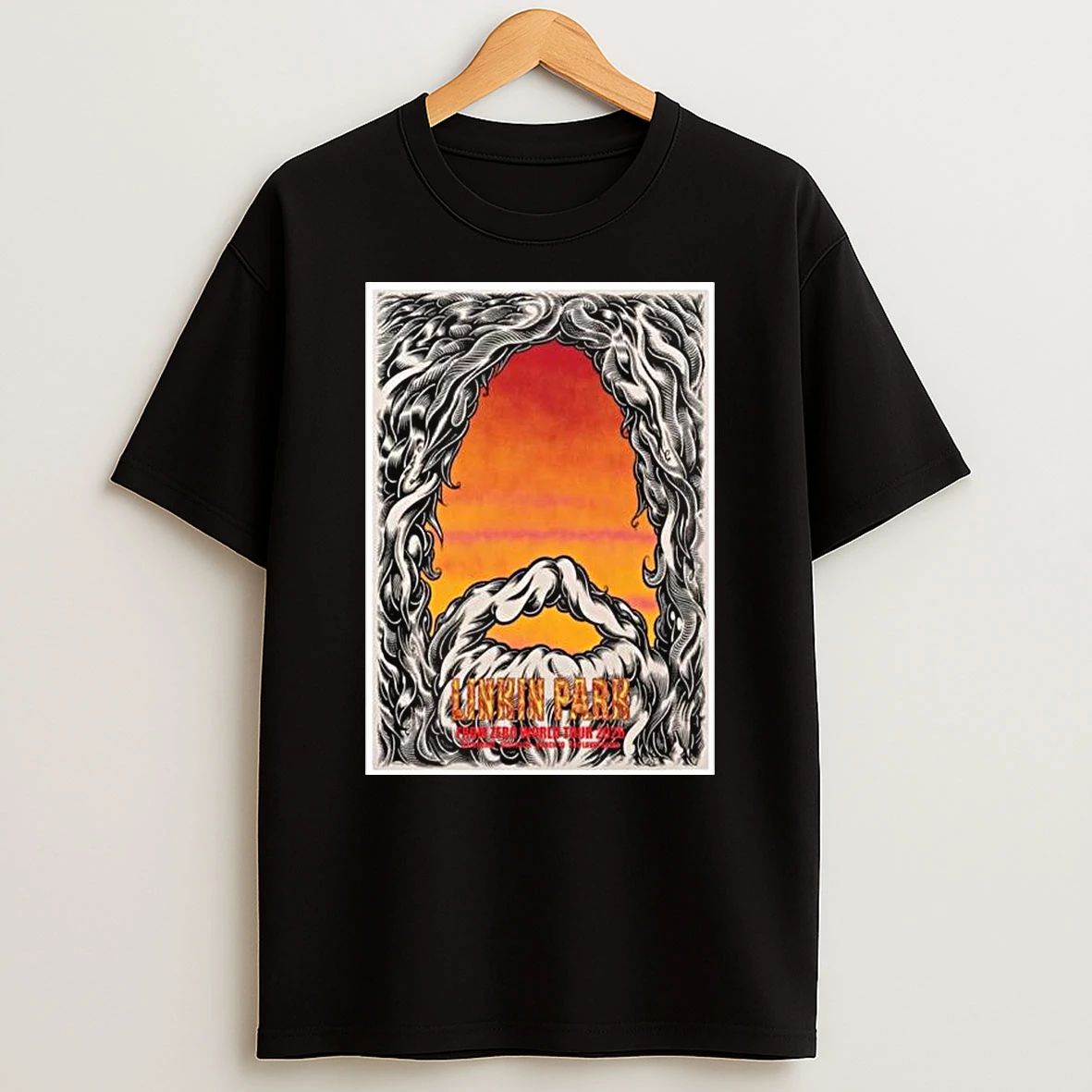 Linkin Park From Zero World Tour Melbourne Australia Night 2 Gig At Rod Laver Arena On March 10 2026 T Shirt
