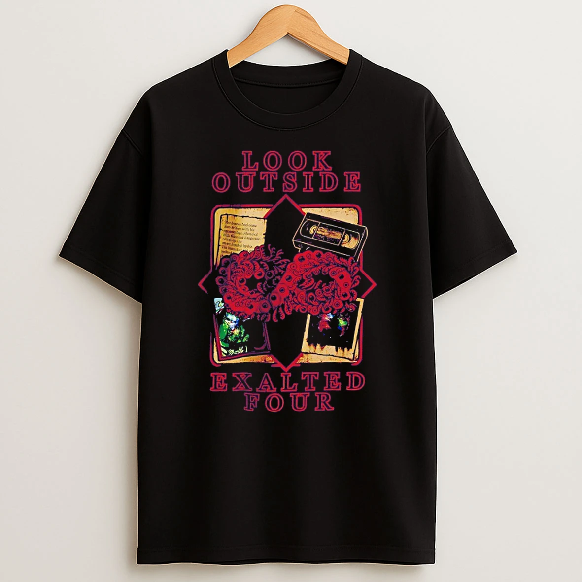 Look Outside Exalted Four T Shirt