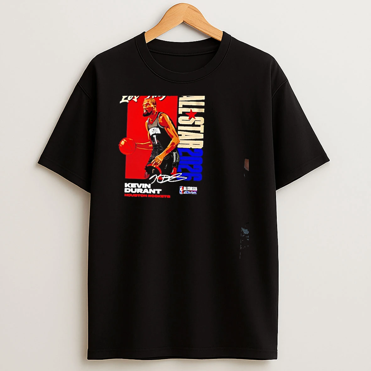 Los Angeles All Star 2026 Kevin Durant Houston Rockets T Shirt