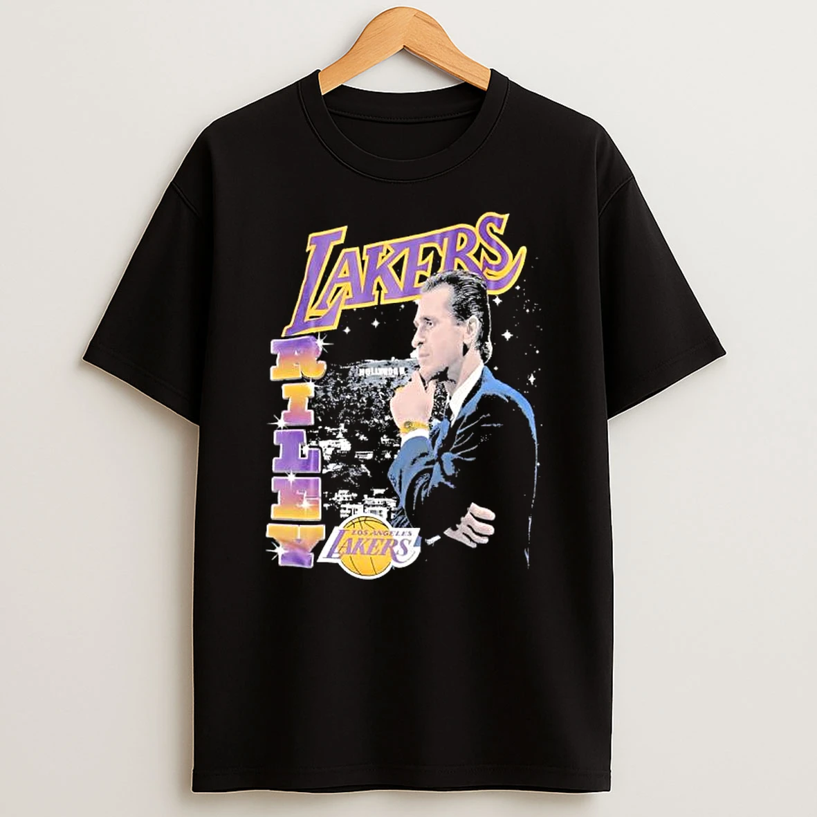 Los Angeles Lakers Head Coach Pat Riley T Shirt